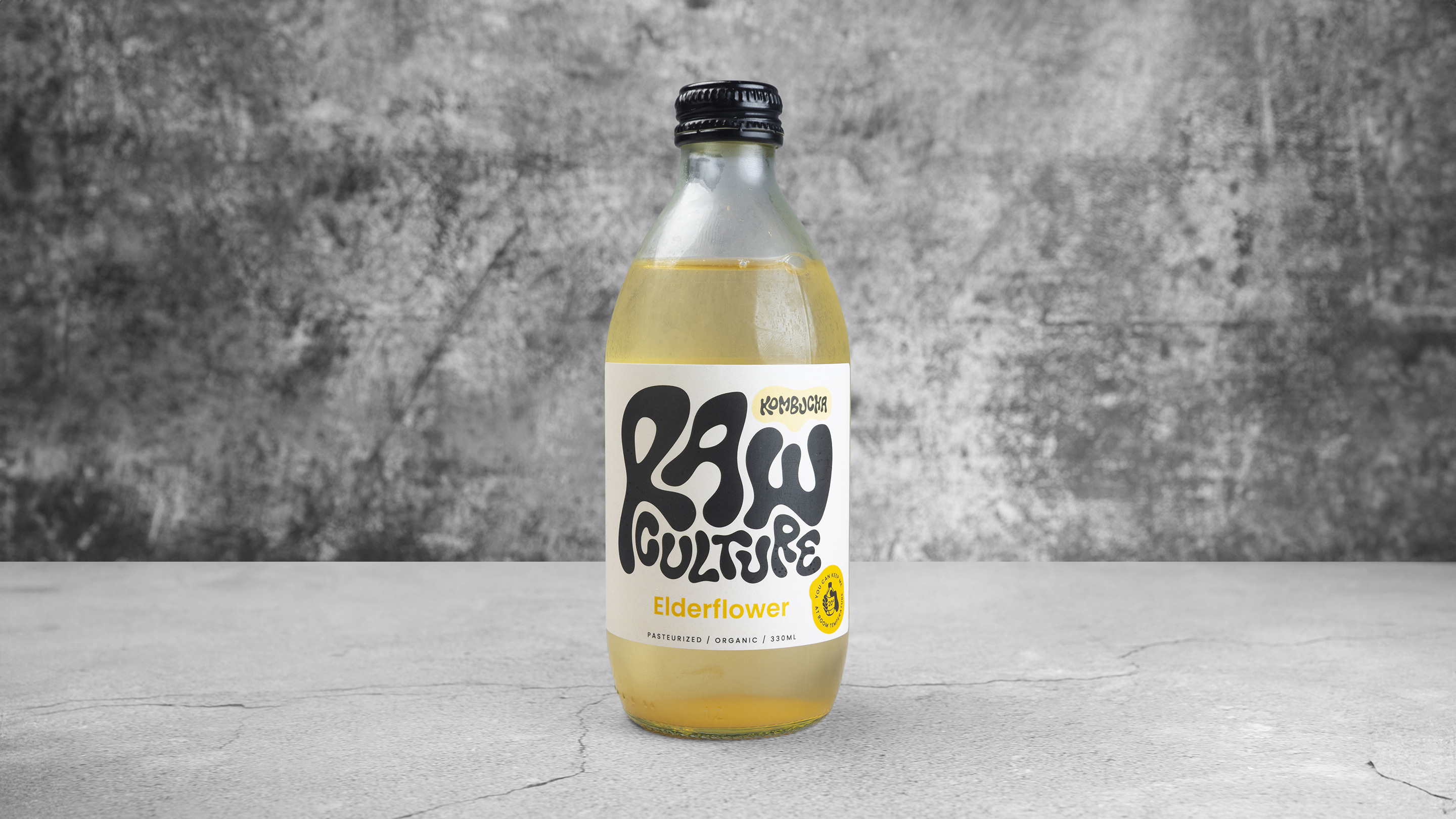 Wpt Raw Culture Kombucha Elderflower