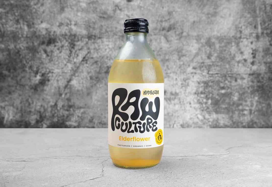 Wpt Raw Culture Kombucha Elderflower