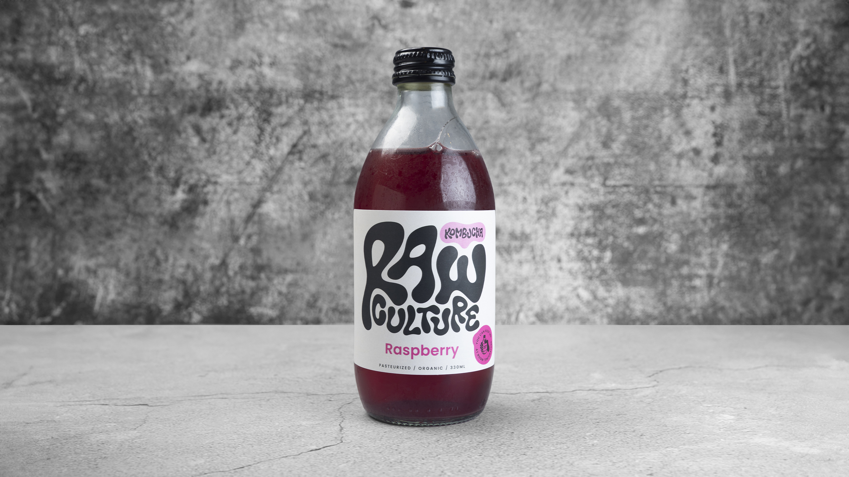 Wpt Raw Culture Kombucha Raspberry