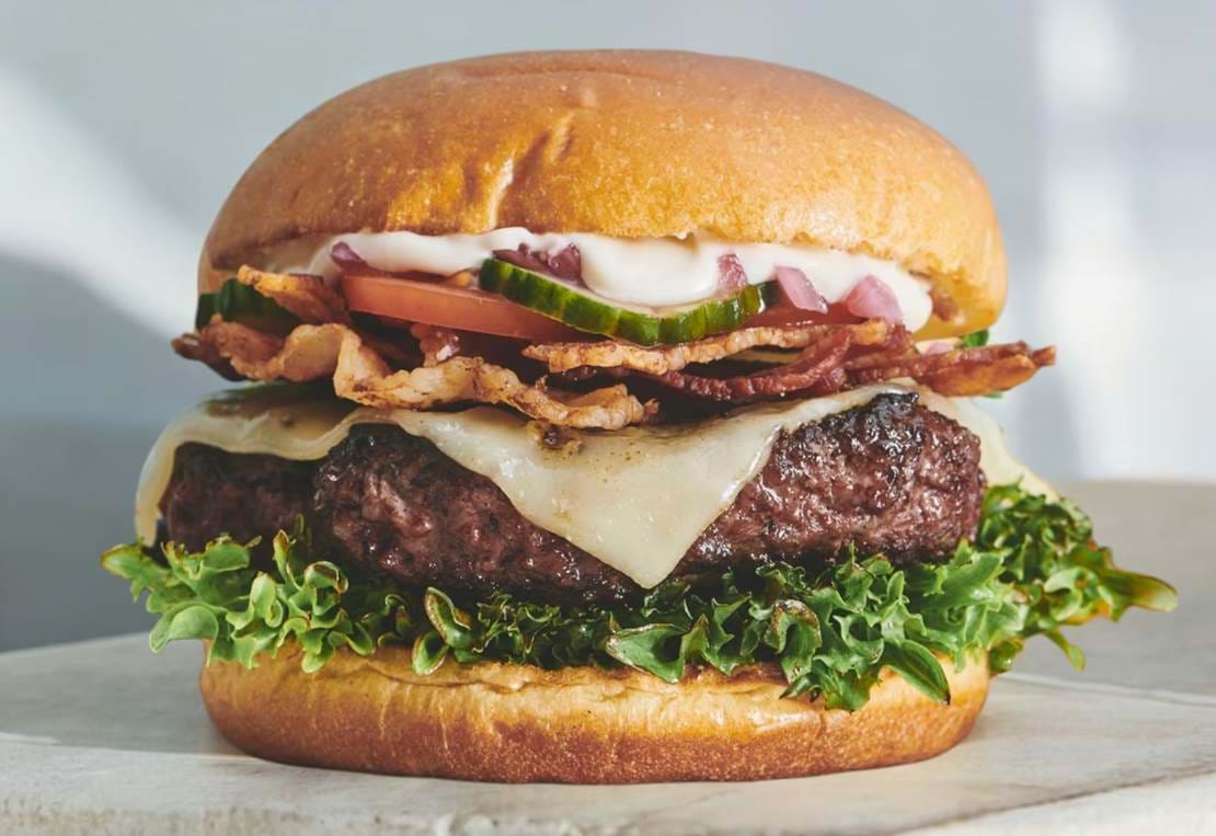 Square Burger Bacon Cheeseburger Kopier