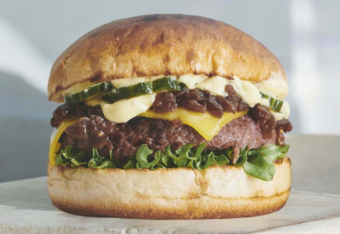 Square Burger Vegan Bearnaise Burger