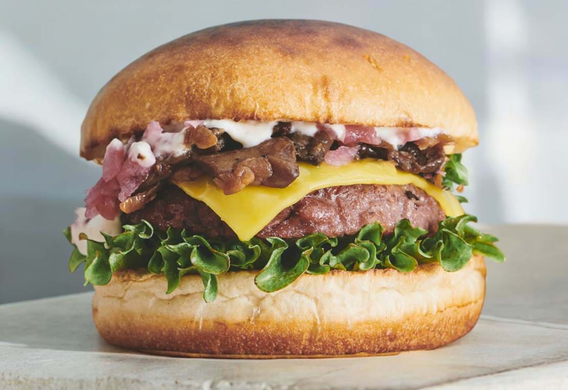 Square Burger Vegan Trøffel Burger