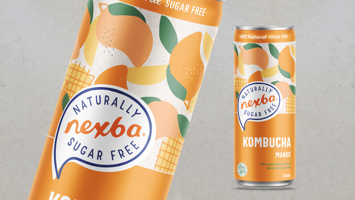 Nexba Kombucha Mango
