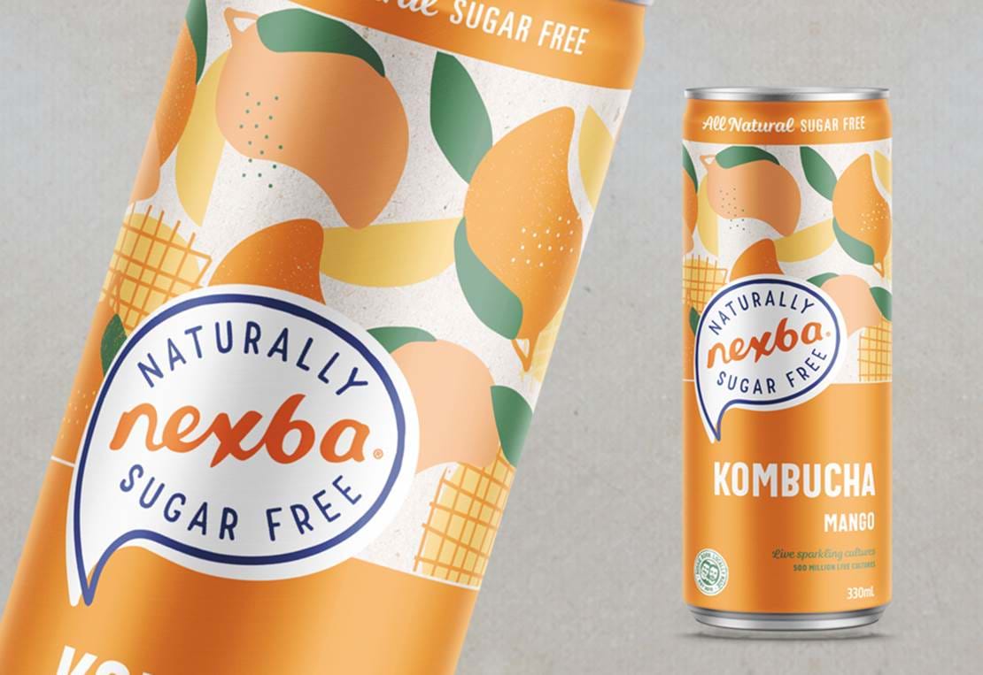 Nexba Kombucha Mango