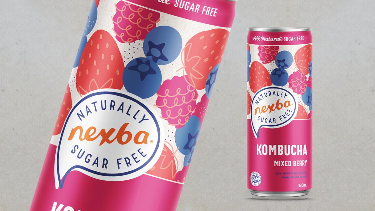 Nexba Kombucha Mixed Berry