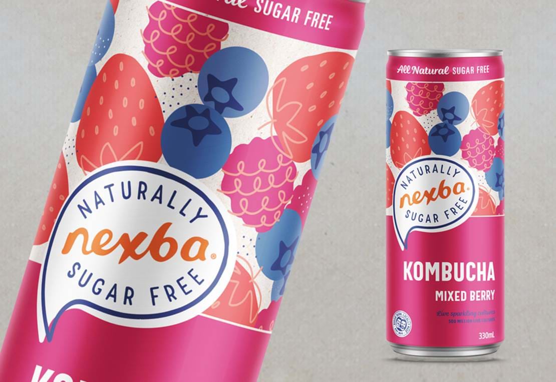 Nexba Kombucha Mixed Berry