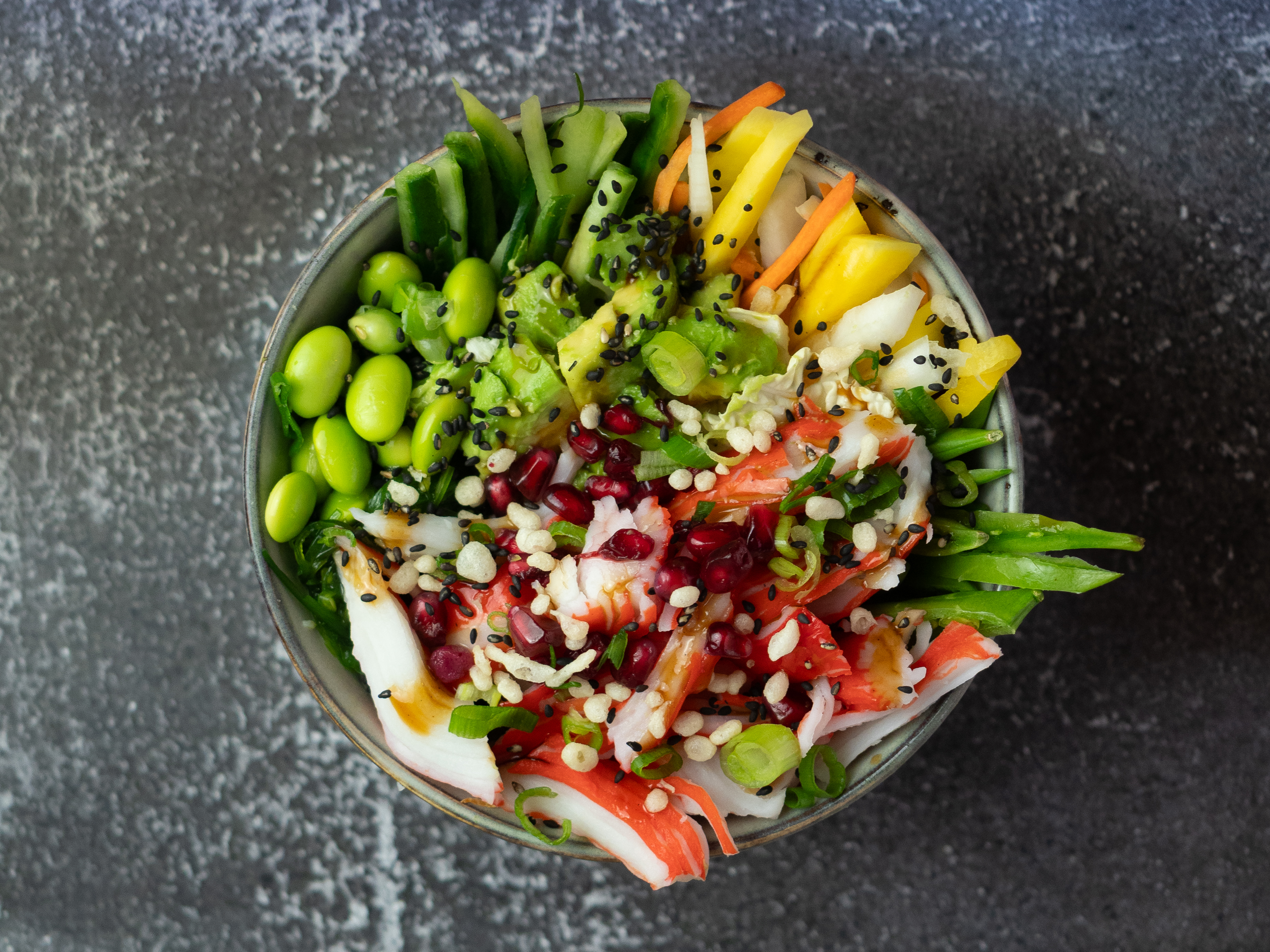 Surimi Poke Bowl