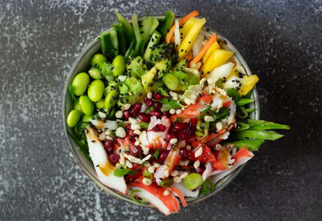 Surimi Poke Bowl