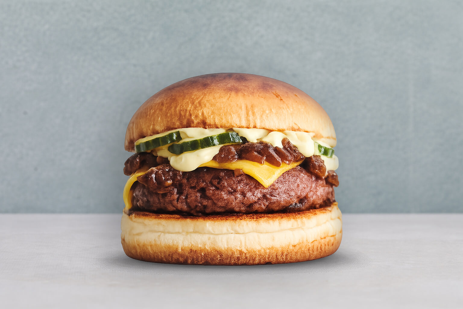 Square Burger Vegan Slider Bearnaise