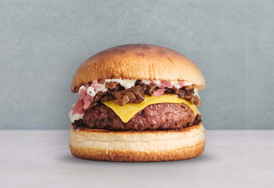 Square Burger Vegan Slider Trøffel