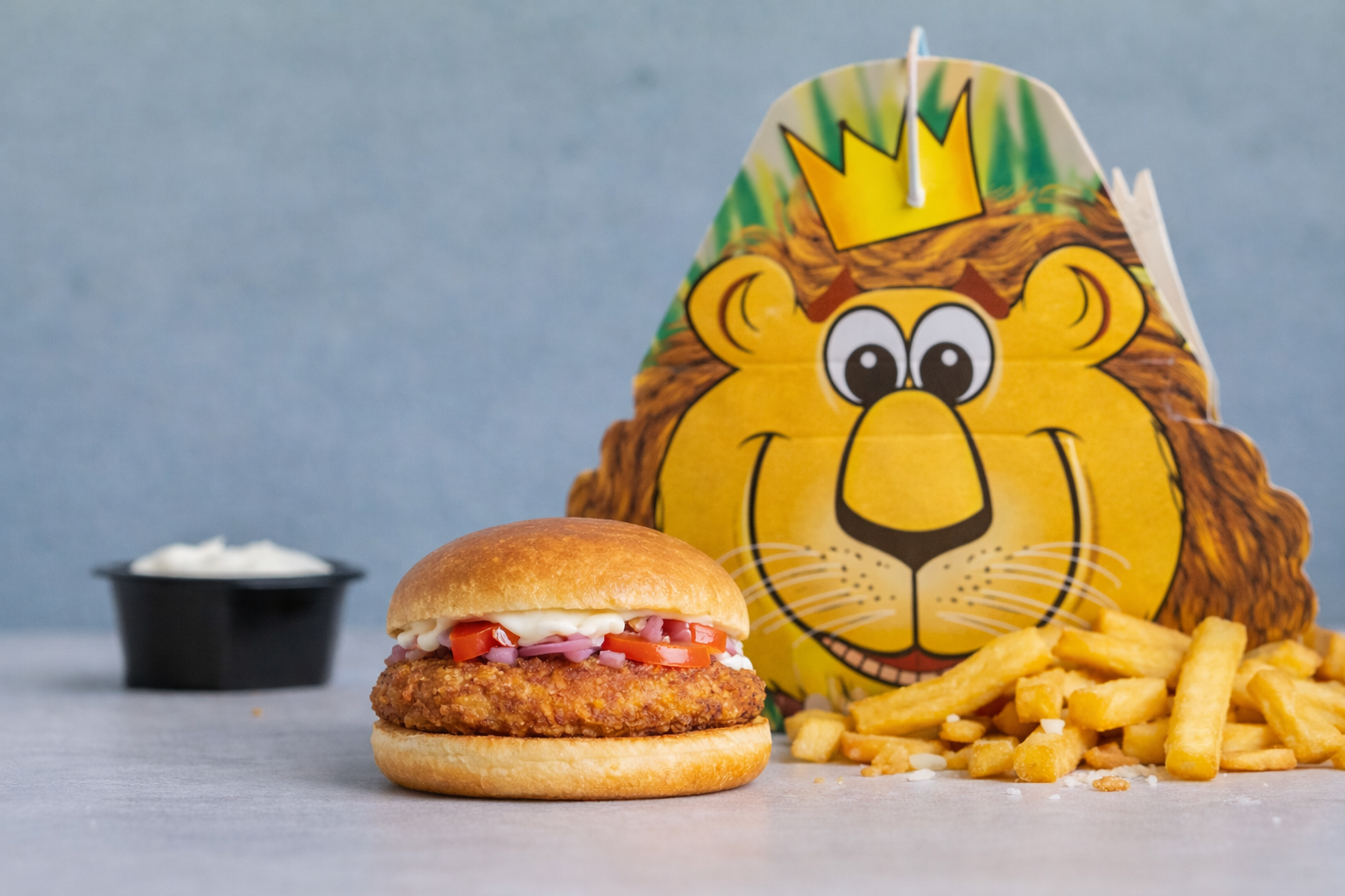 Square Burger Børne Vegan Meal