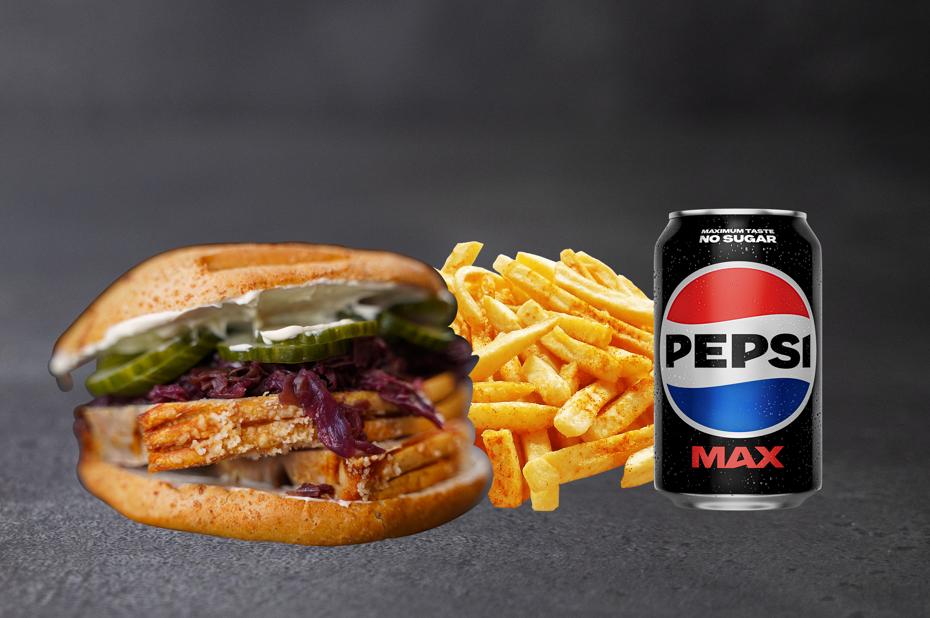 Menu Flæskesstegssandwich