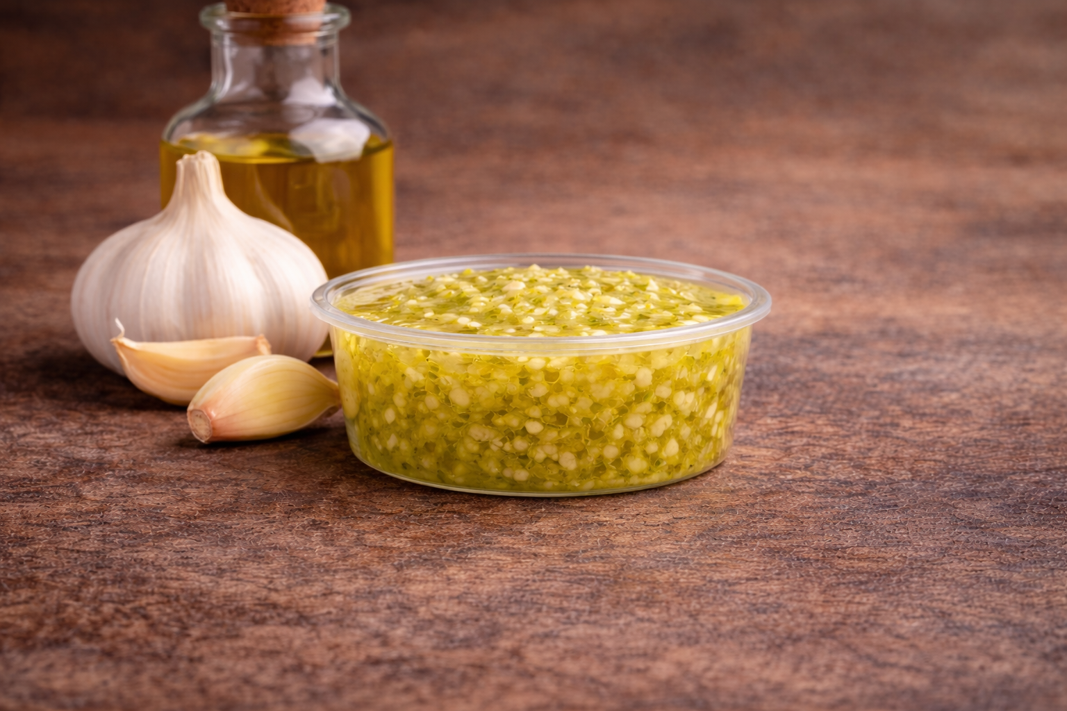 Hvidløgsolie
