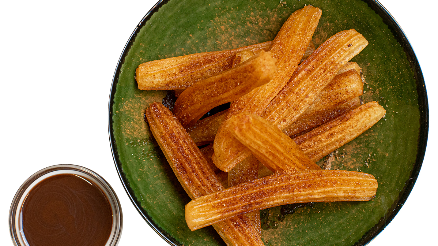 17 Churros Med Chokolade Sauce