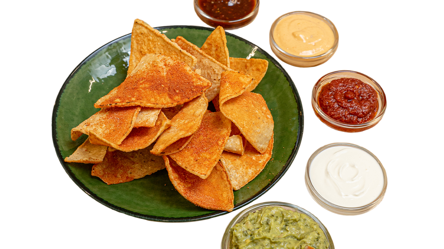 31 Tortilla Chips Med Dips