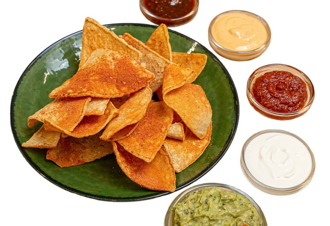 31 Tortilla Chips Med Dips