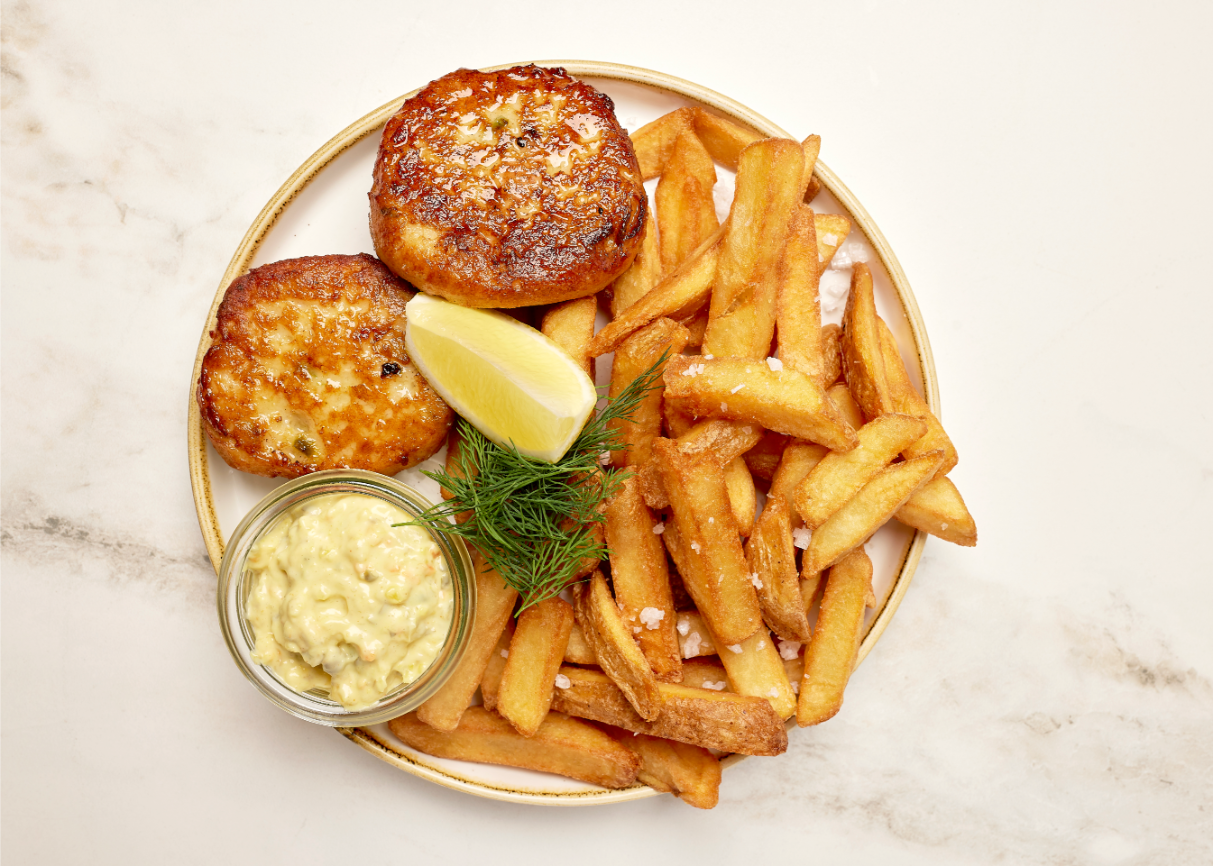 Fiskefrikadelle Compressed Compressed