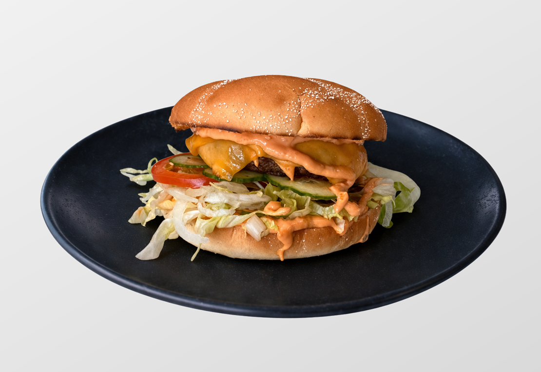 Cheeseburger Møllegrillen HJ