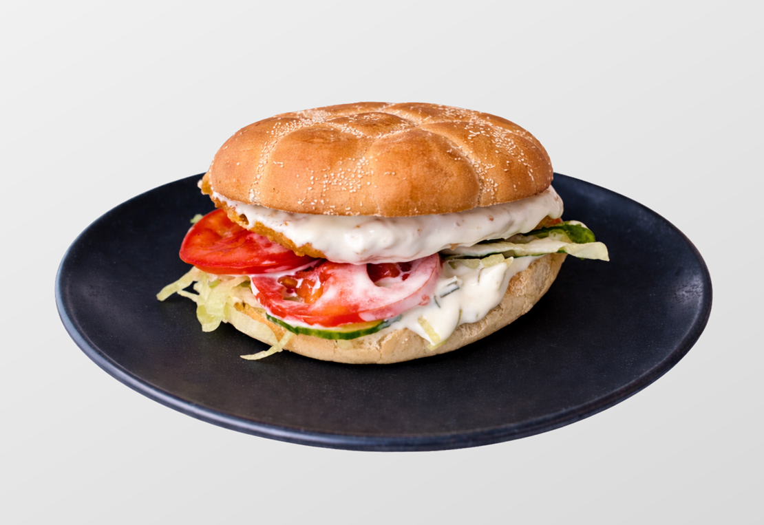 Kyllingeburger Møllegrillen Hj