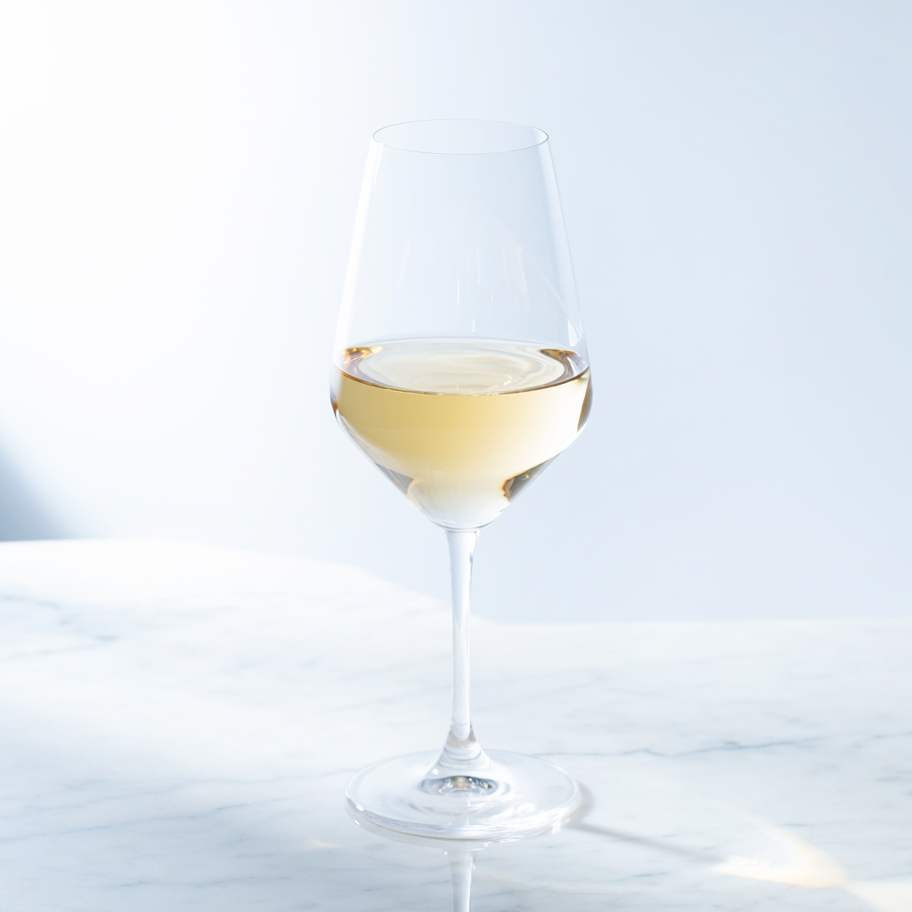 Firefly Sauvignon Blanc Chardonnay Riesling Chablis A Glass Of White Wine On A Whit 744618