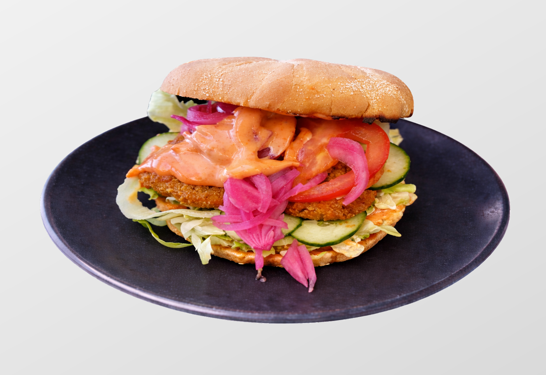 Crispy Chili Chicken Burger MG