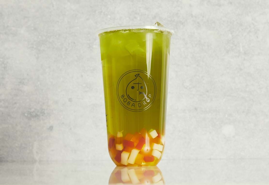 1.Greenapple 2.Honeydew Greentea