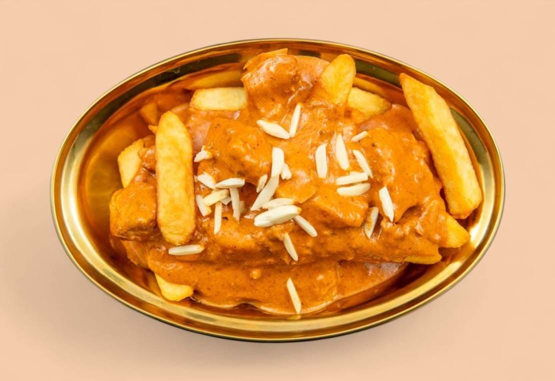 Butter Chicken Fries (Indian Bites Special)