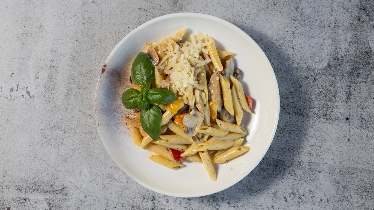 Pasta Med Kylling