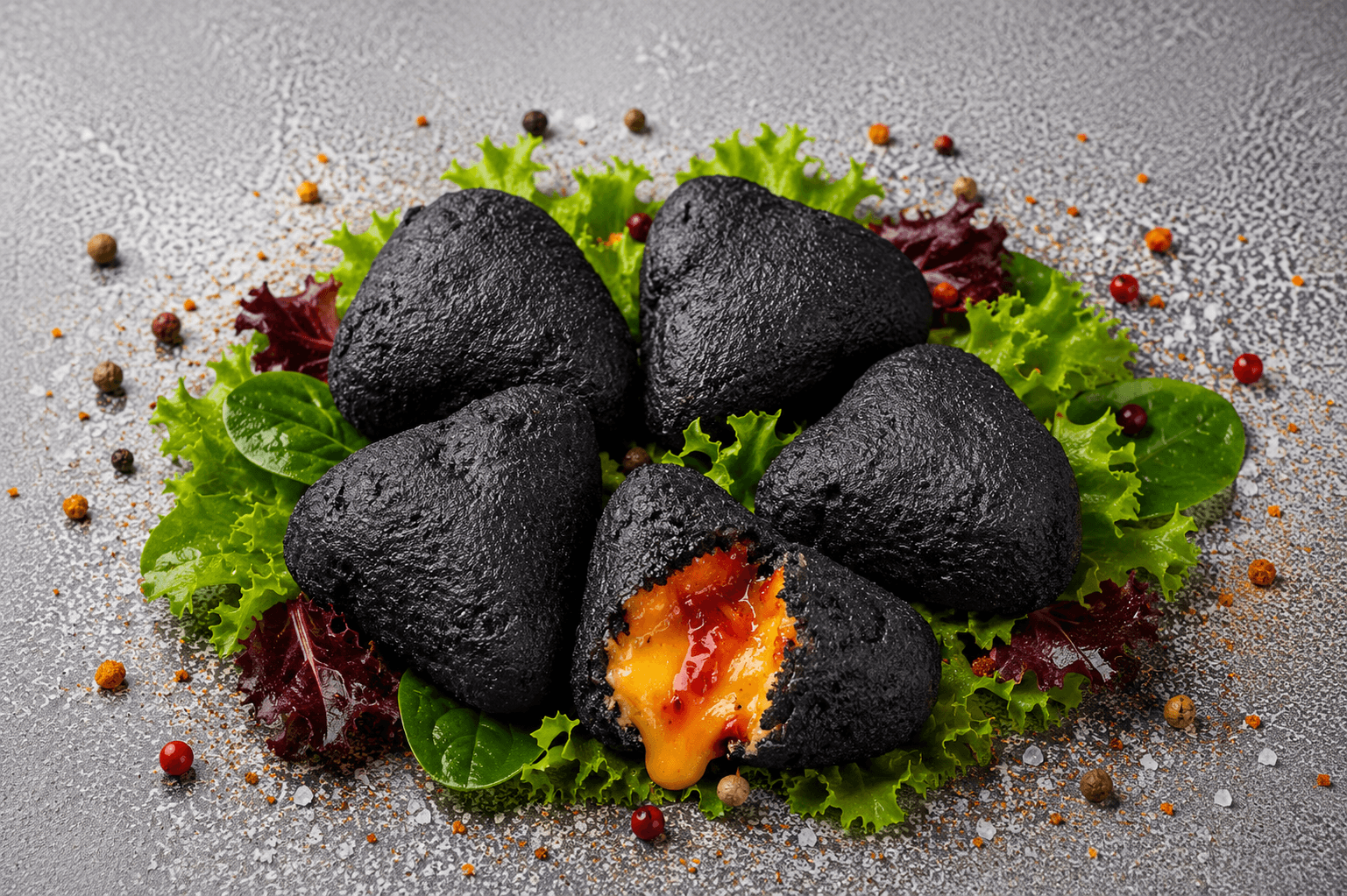 5 Chili Cheddar Black Nuggets