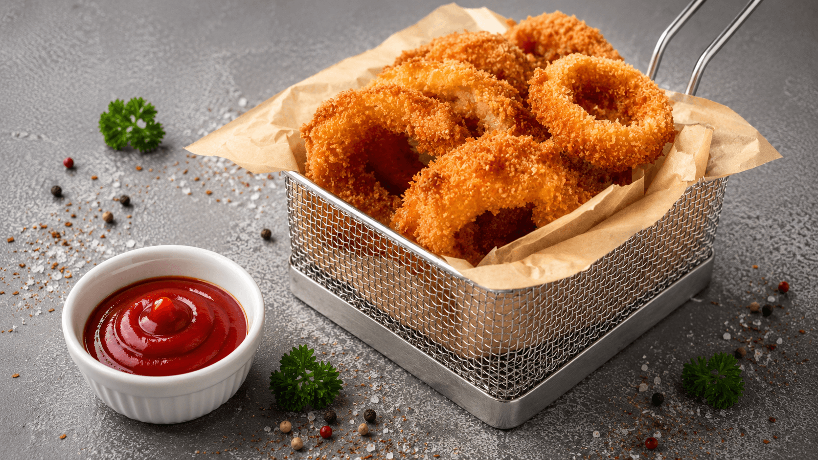 5 Onion Rings