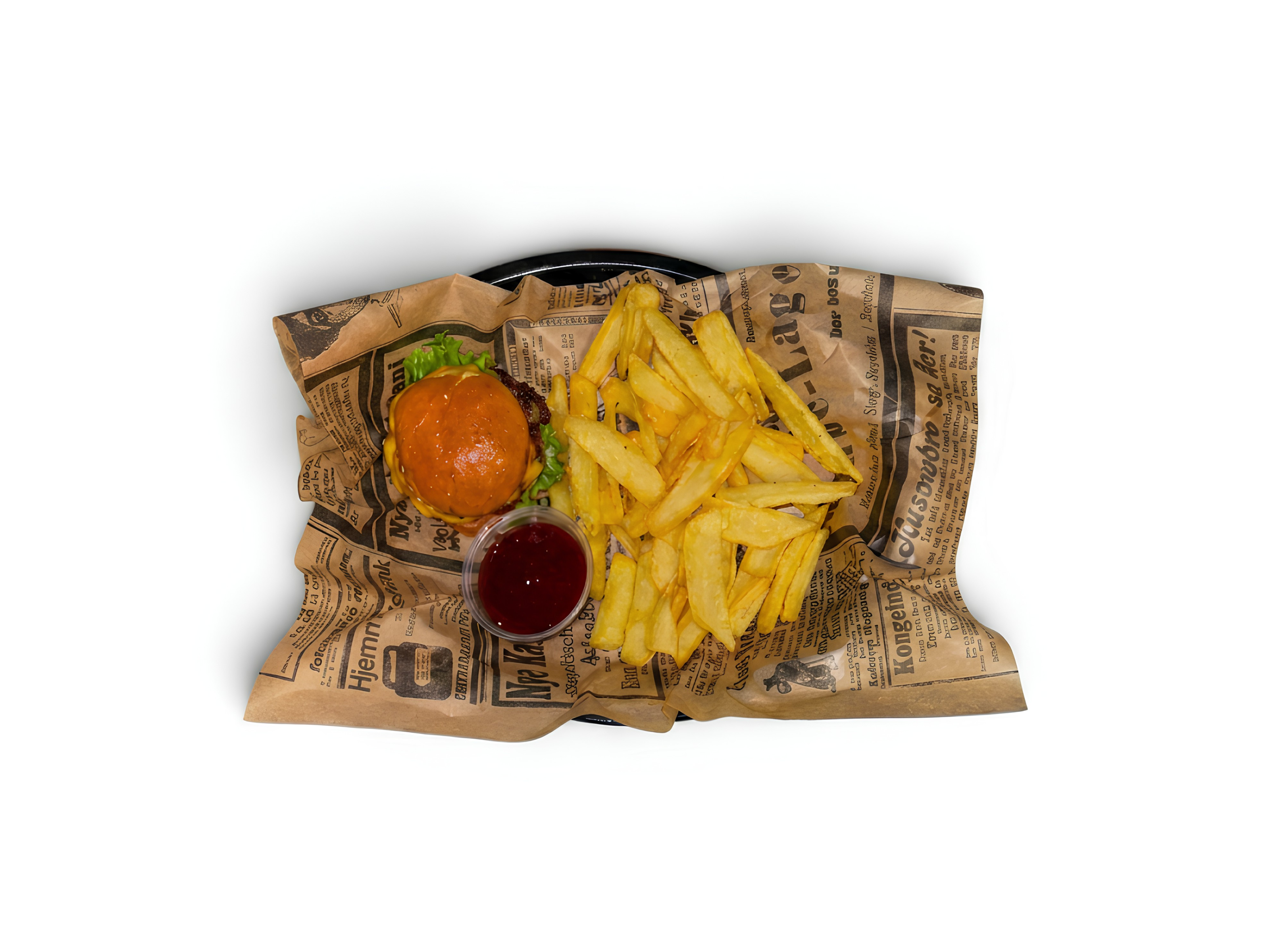 Burger + Pommes