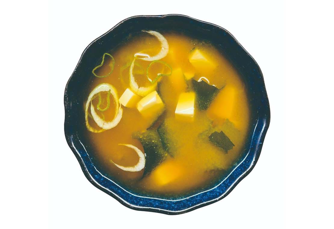 1Klassisk Miso Suppe Med Tofu