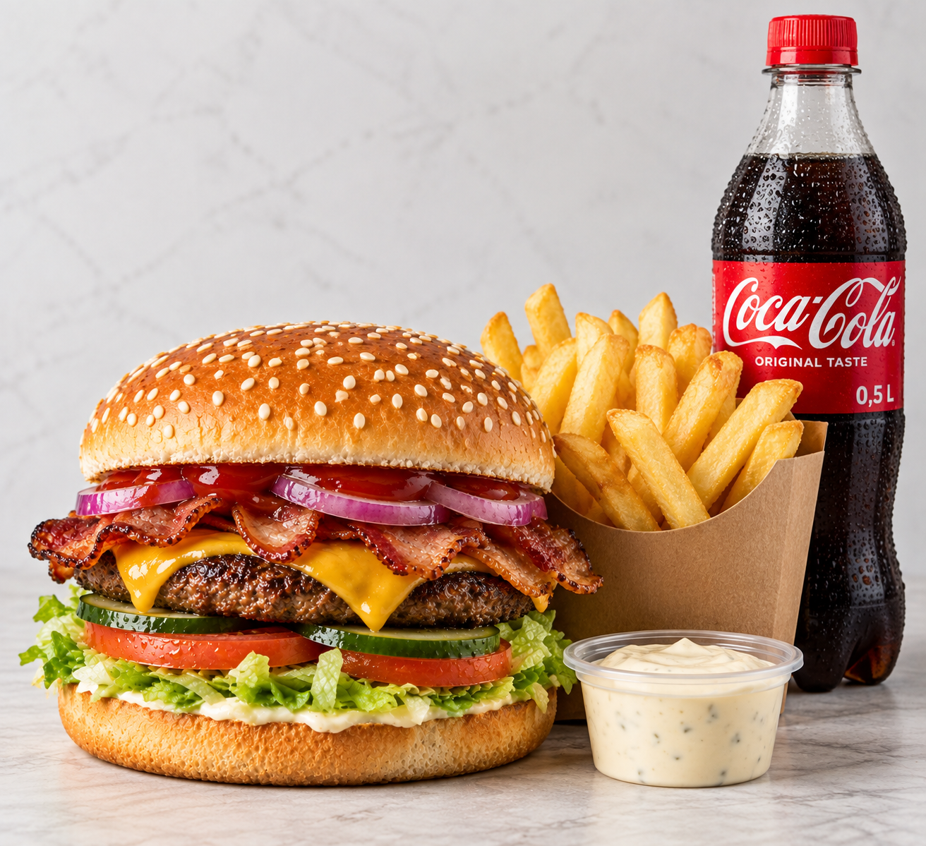 Carlo's Burger Menu