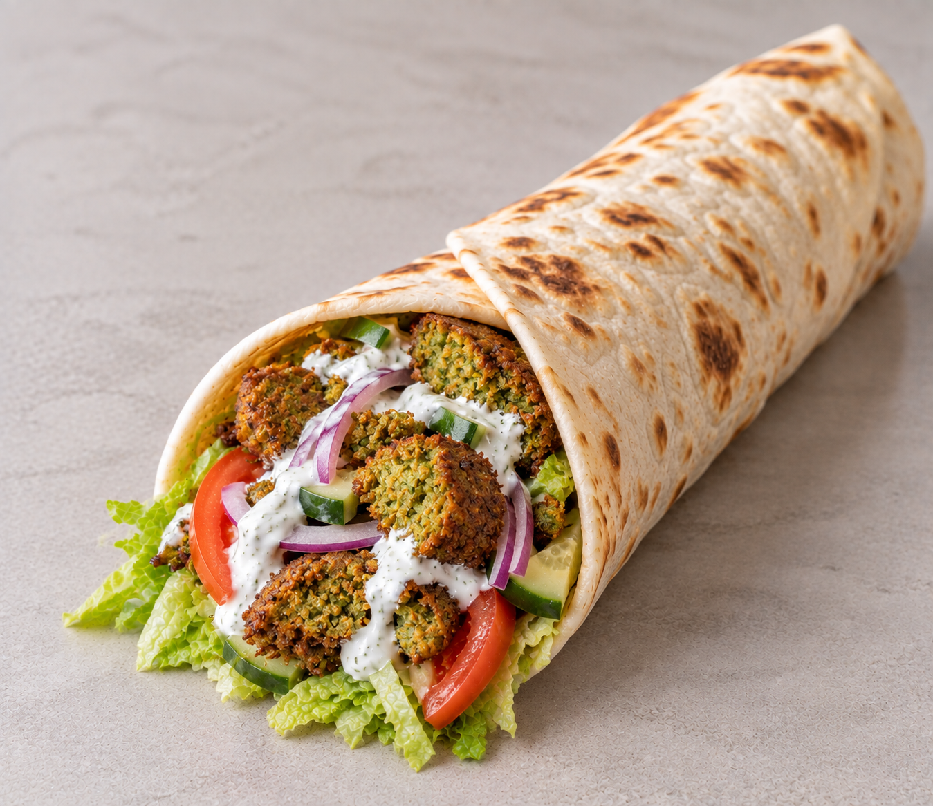 Dürüm Rulle Falafel
