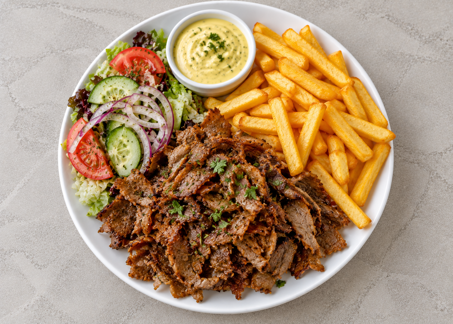Kebab Tallerken