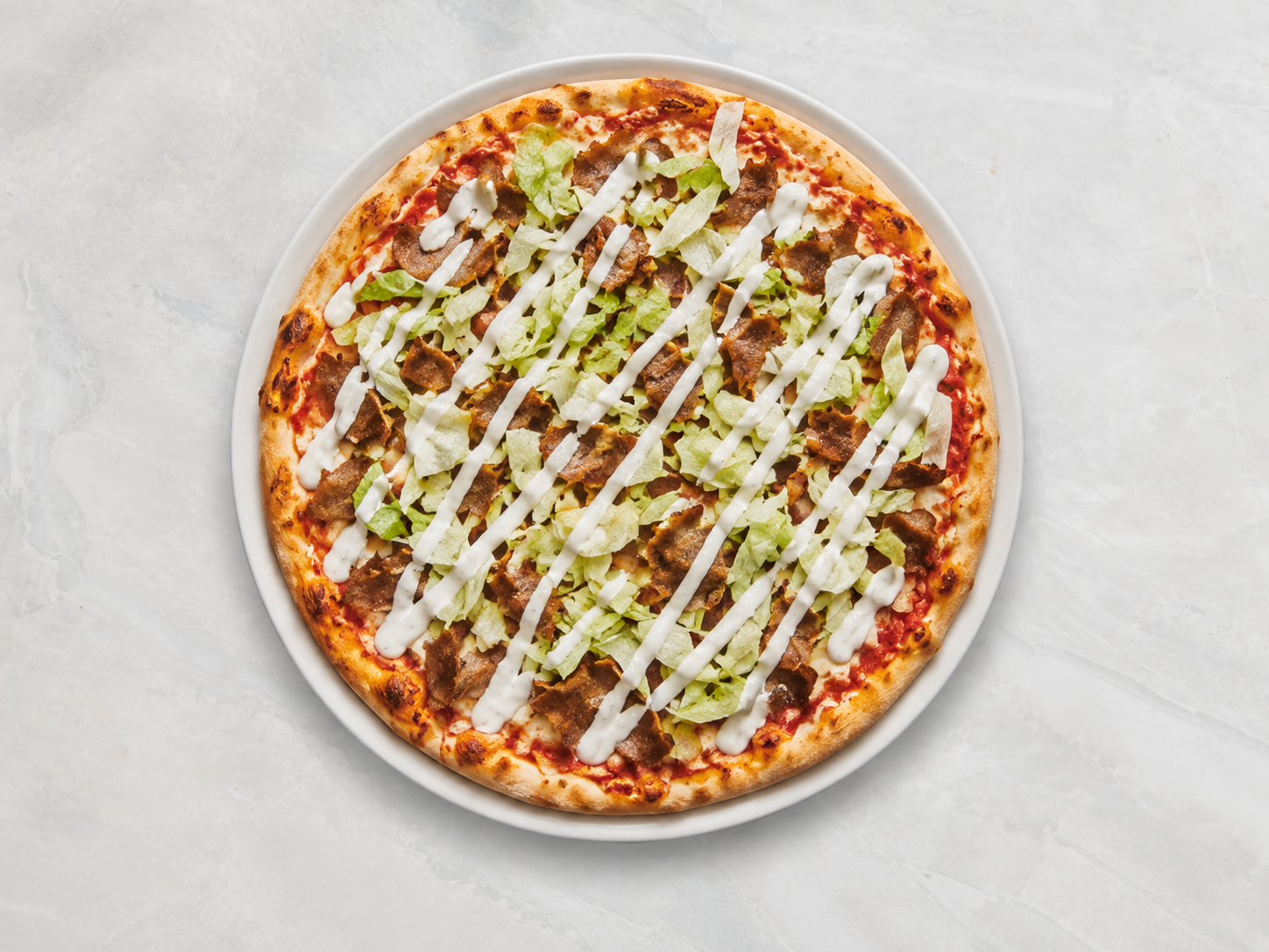 Salat Pizza