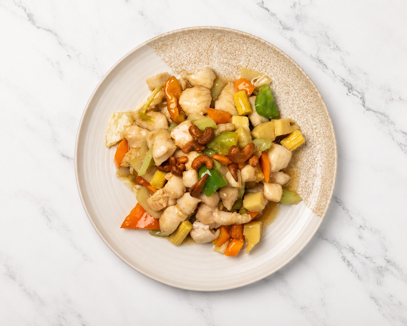 Kylling Med Cashewnødder