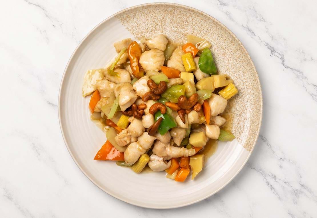 Kylling Med Cashewnødder