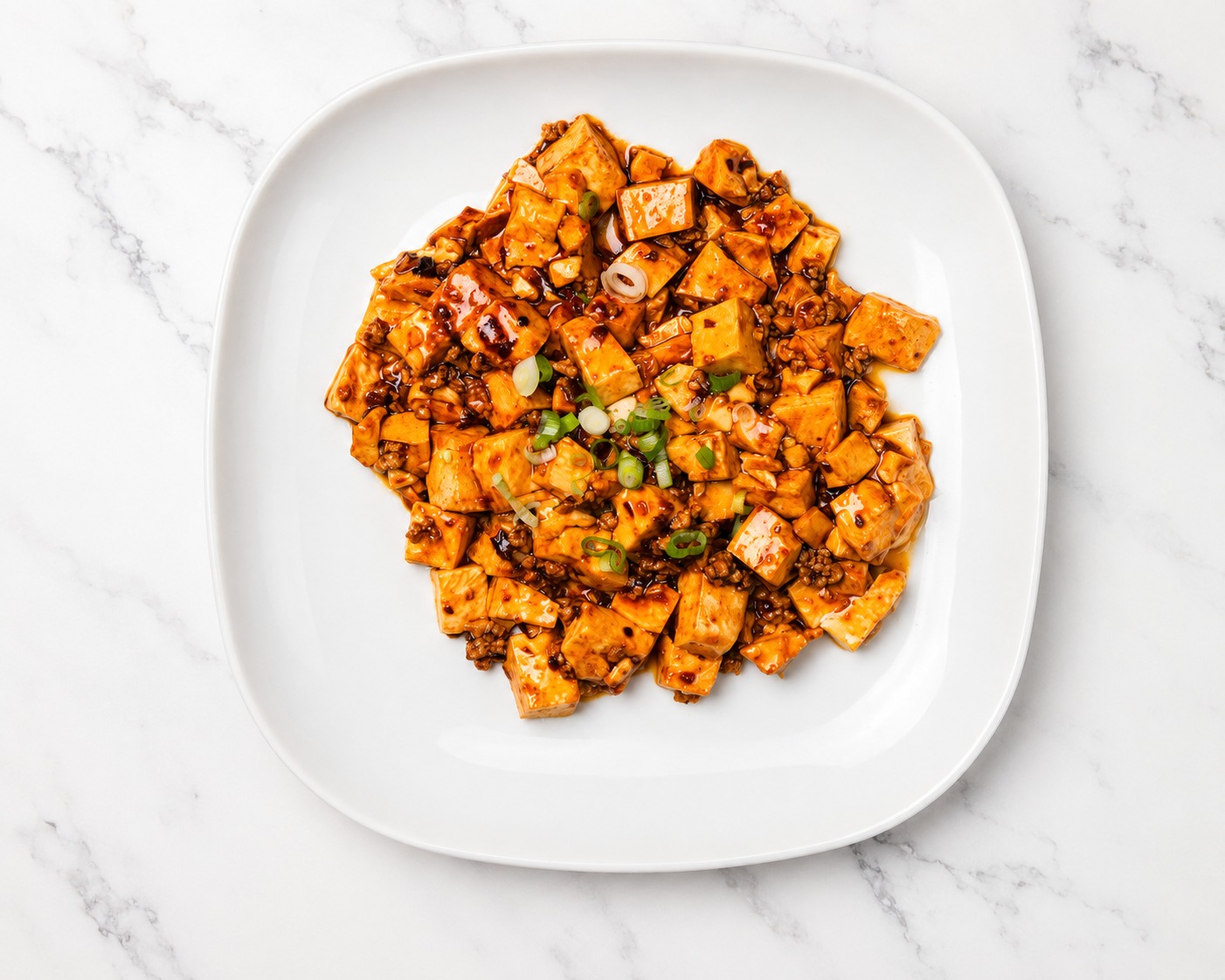 Mapo Tofu Med Svinekød