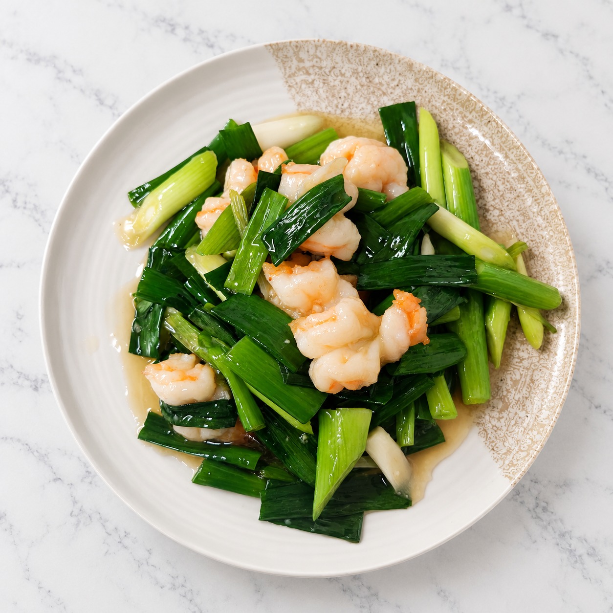 Ginger Scallion King Prawns