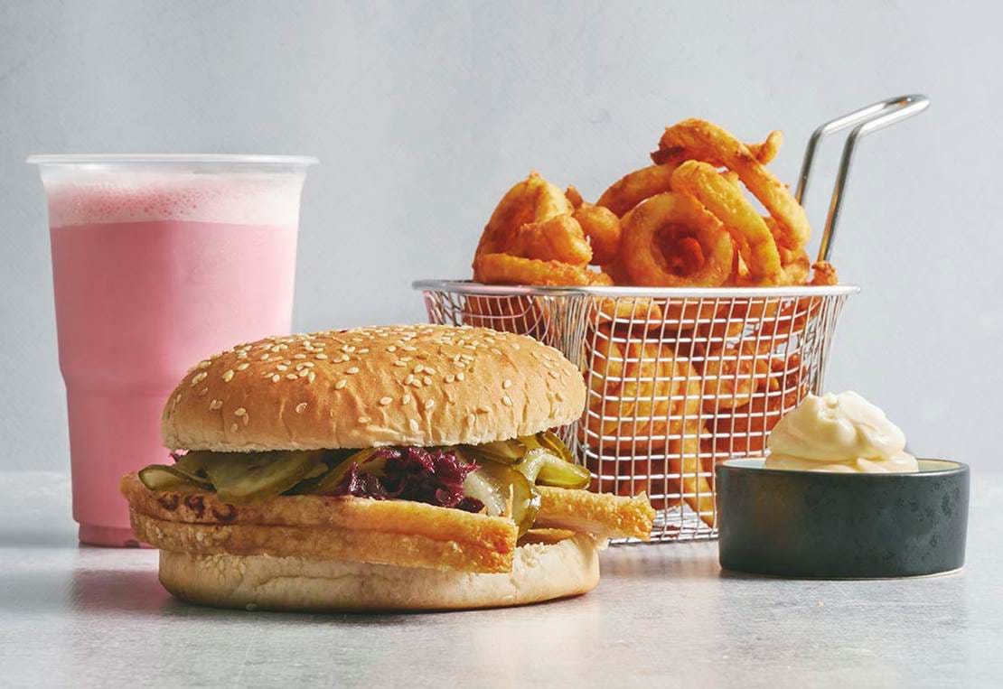 Flaeske Stegs Sandwich Menu