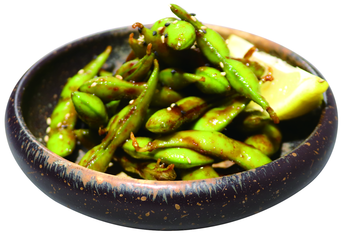 4. Spicy Edamame