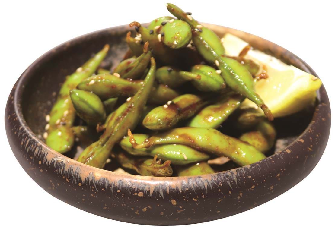 4. Spicy Edamame
